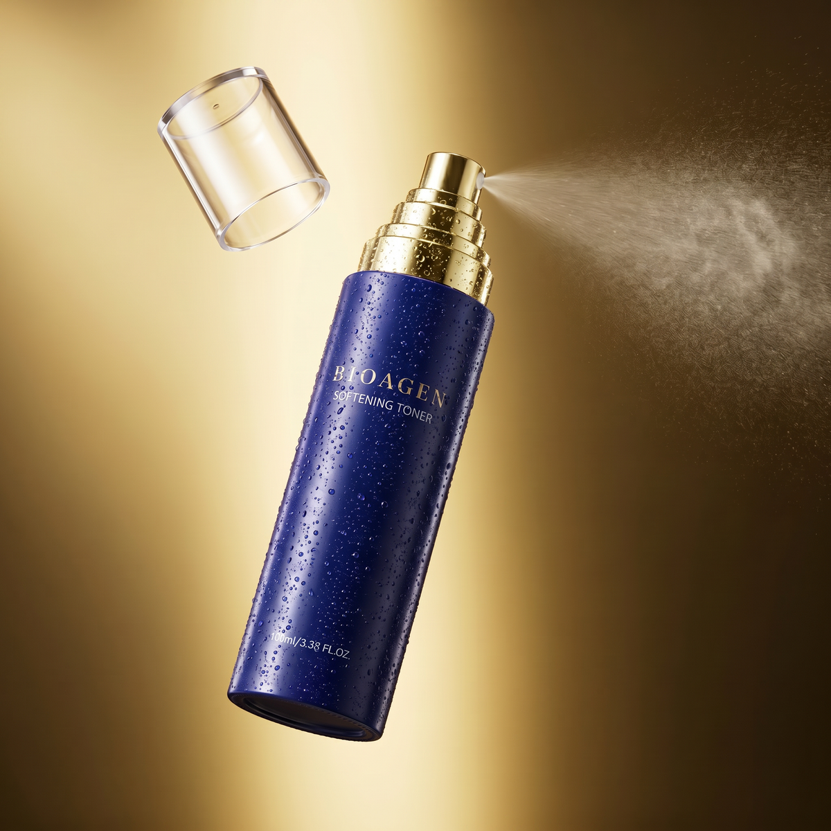 SOFTENING TONER ソフニングトナーのボトルとミスト